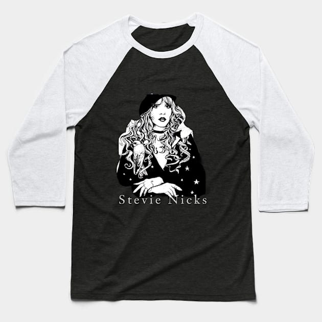 Stevie nicks Baseball T-Shirt by ZIID ETERNITY